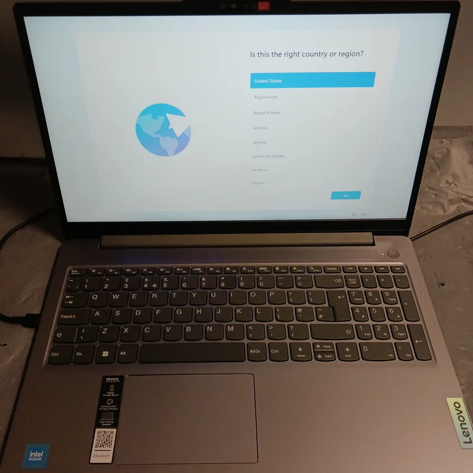 BOXED LENOVO IDEAPAD SLIM 3 15IAN8 INTEL N100 8GHZ 4GB LAPTOP IN ARTIC_GREY