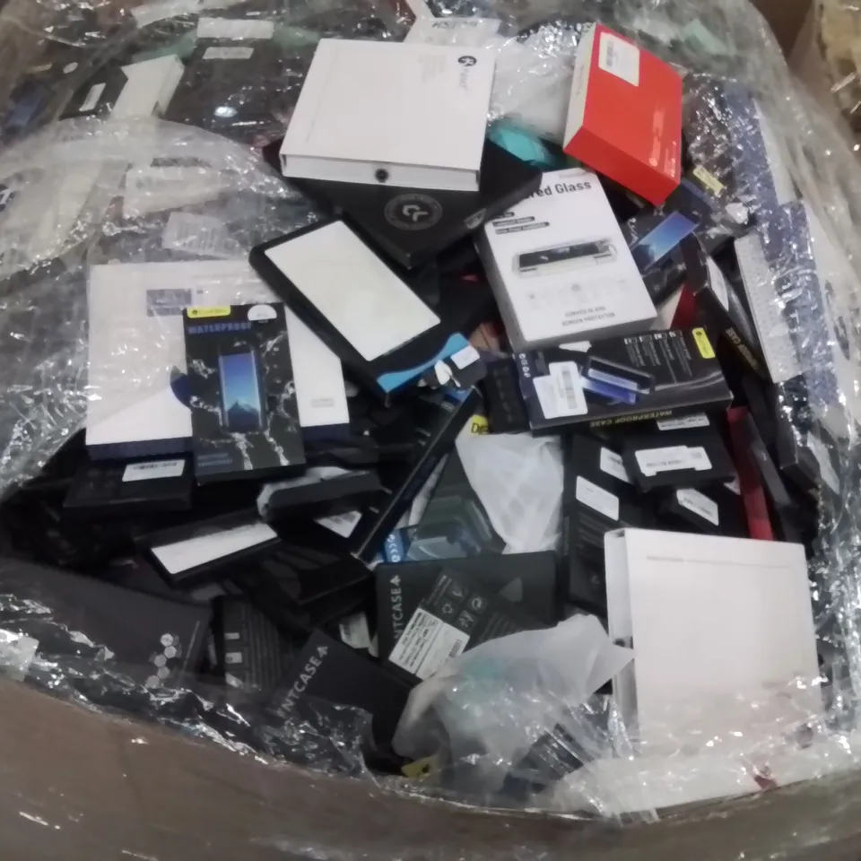 PALLET TO CONTAIN A LARGE QUANTITY OF PHONE CASES AND SCREEN PROTECTORS