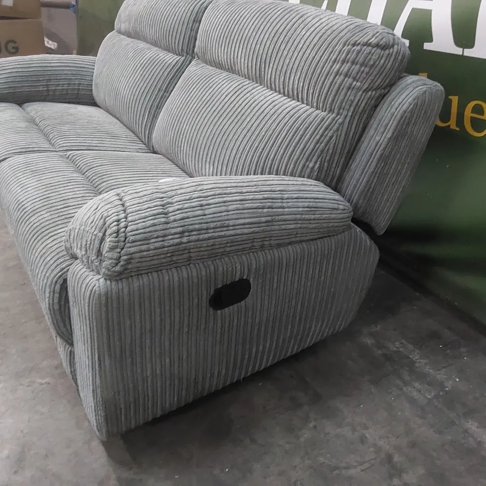 QUALITY DESIGNER BARON 3 SESTER MANUAL RECLINER SOFA