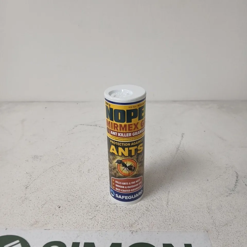 APPROXIMATELY 20 ASSORTED HOUSEHOLD ITEMS INCLUDING NOPE ANT KILLER , EASY FIT SOLID WALL SCREWS AND WIFI PIR MOTION SENSOR