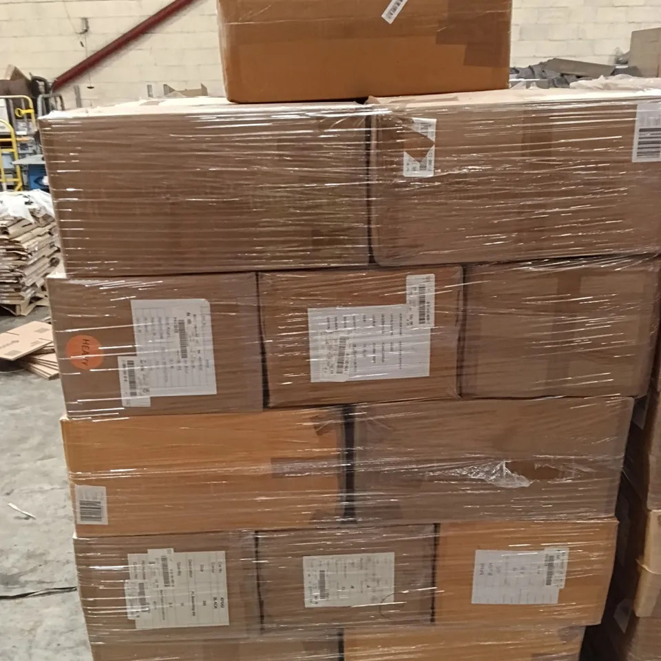 PALLET OF BRAND NEW WOMENS QUALITY DESIGNER CLOTHES APPROXIMATELY 130 TO INCLUDE; SKIRTS, DRESSES, TOPS ETC