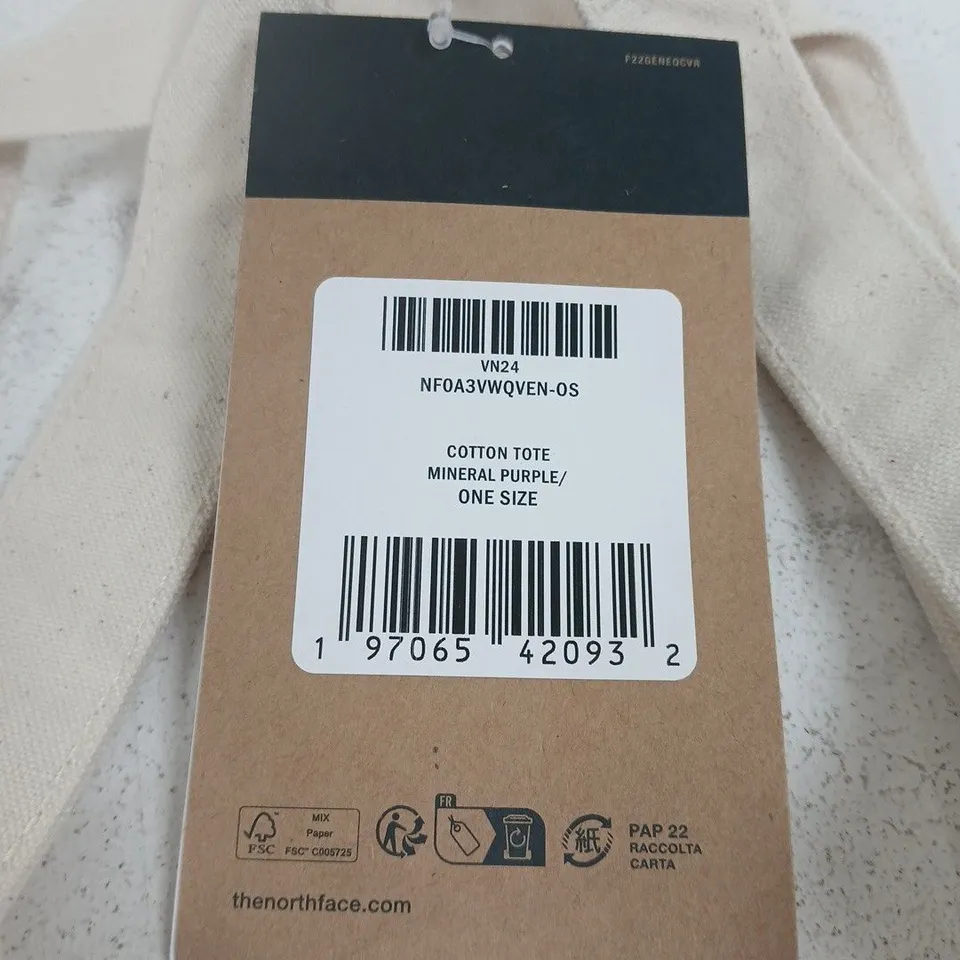 The North Face Cotton Tote – One Size