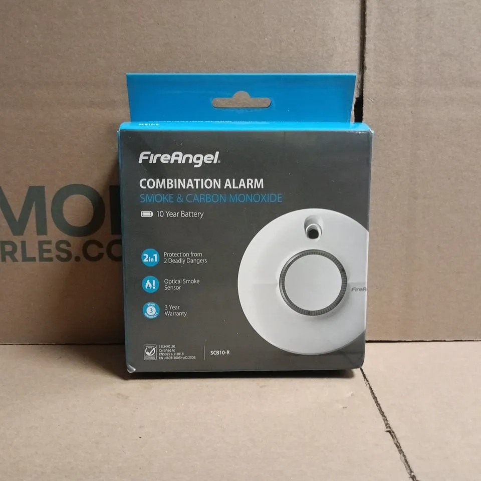 FIREANGEL COMBINATION ALARM SMOKE & CARBON MONOXIDE DETECTOR