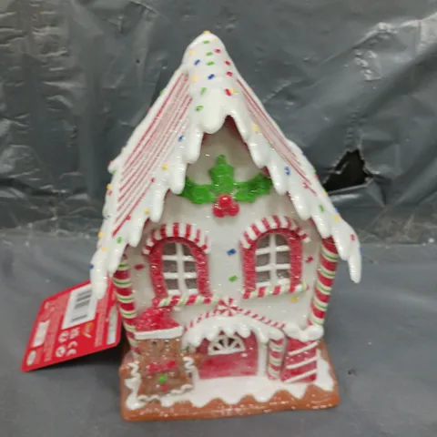 THREE KINGS GINGERBREAD HOUSE CHRISTMAS DECORATION - 20 X 14 CM