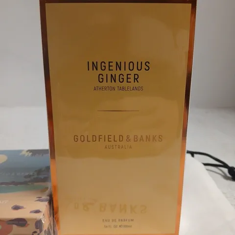 SEALED GOLDFIELD AND BANKS INGENIOUS GINGER EAU DE PARFUM 100ML