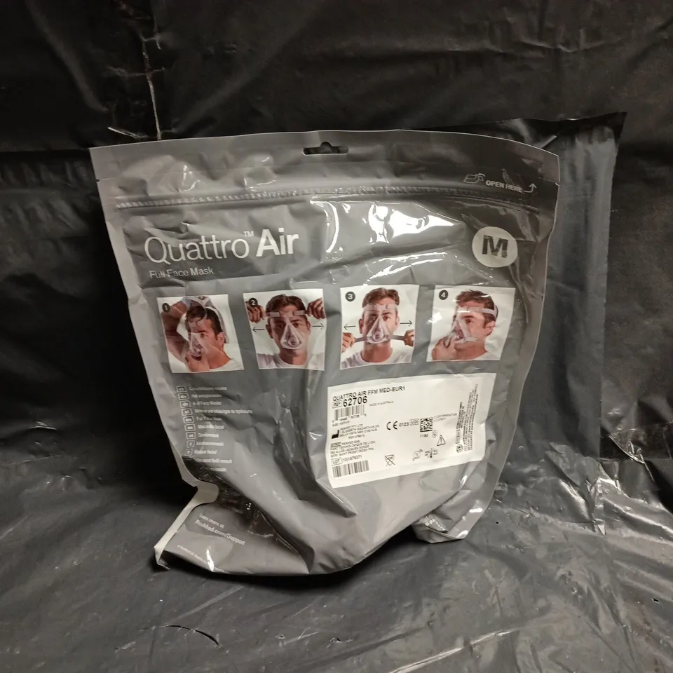 RESMED QUATTRO AIR FULL FACE CPAP MASK – MEDIUM (M)