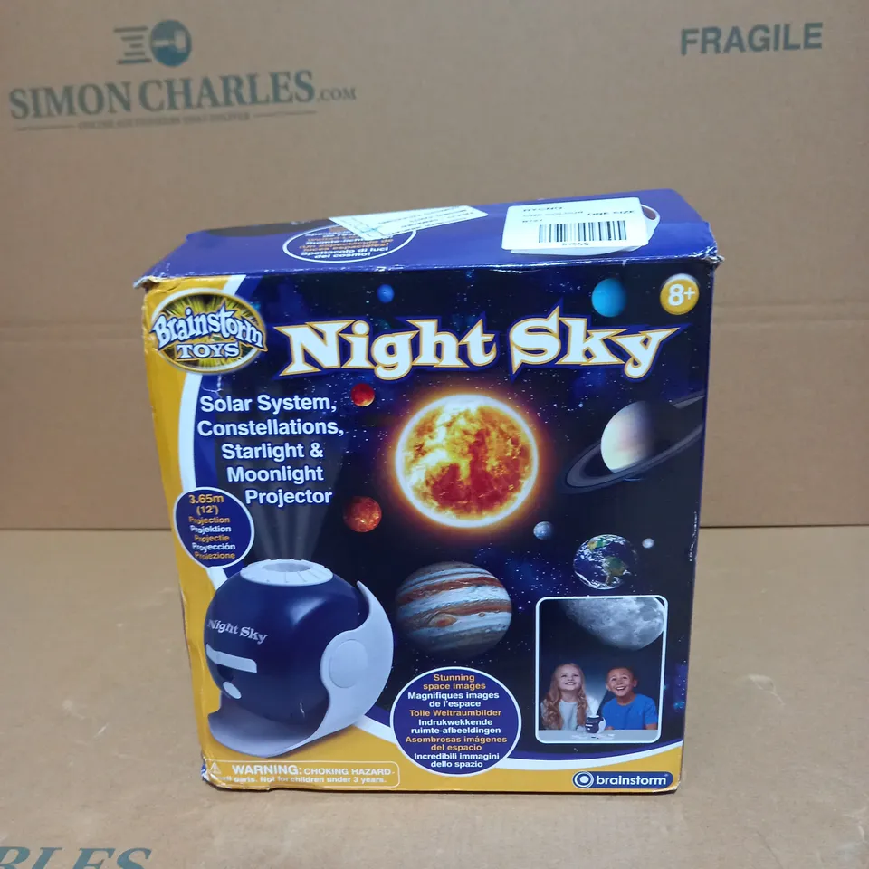 NIGHT SKY SOLAR SYSTEM CONSTELLATIONS STARLIGHT & MOONLIGHT PROJECTOR