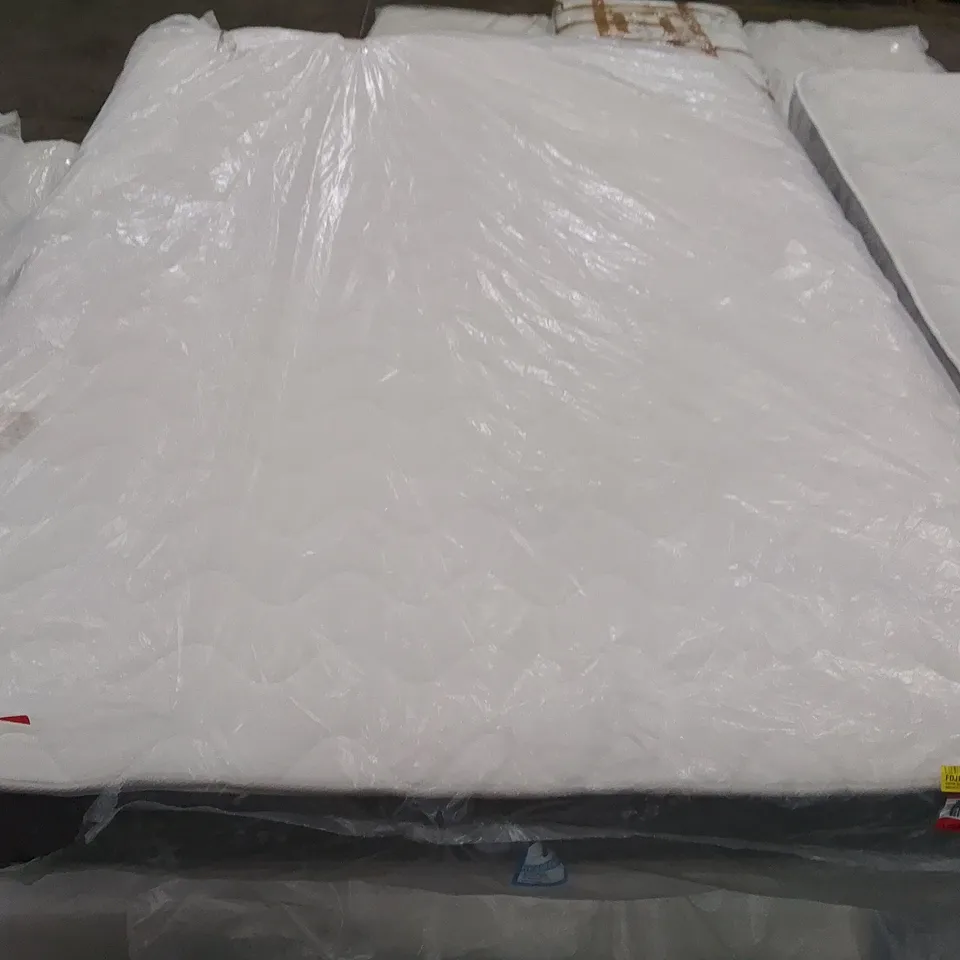 QUALITY BAGGED 4'6" DOUBLE ARDOCH MEMORY FOAM OPEN COIL MATTRESS