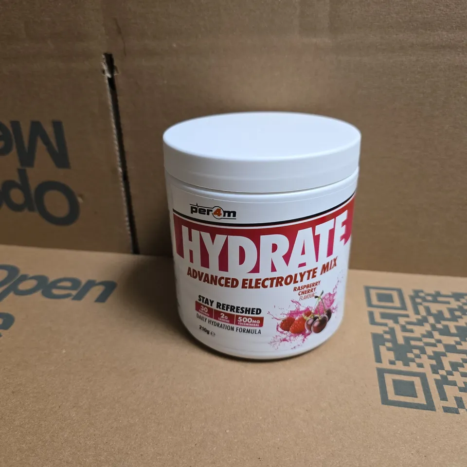 PER4M HYDRATE ADVANCED ELECTROLYTE MIX (RASPBERRY CHERRY) - 210G