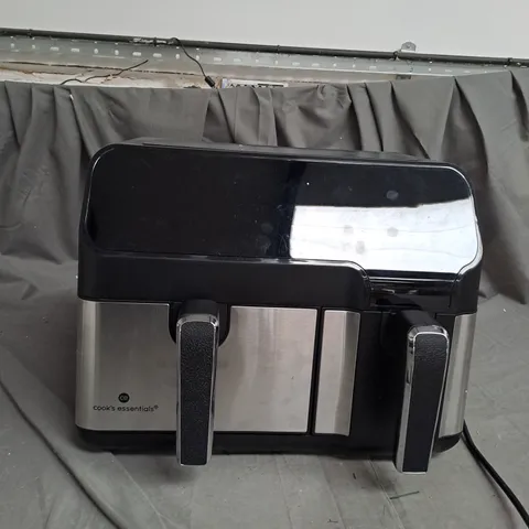 BOXED OUTLET COOK'S ESSENTIALS DUAL AIR FRYER