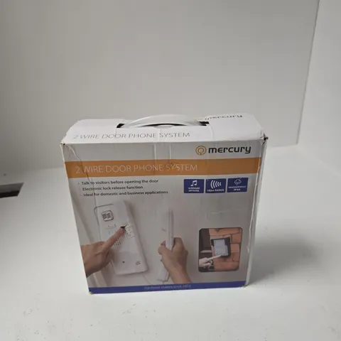 MERCURY 2-WIRE DOOR PHONE SYSTEM – BOXED