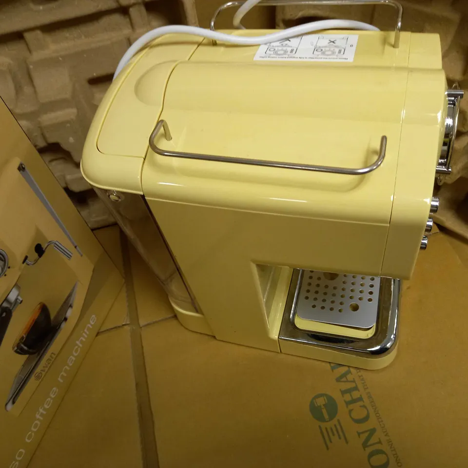 SWAN RETRO PUMP ESPRESSO COFFEE MACHINE TANK