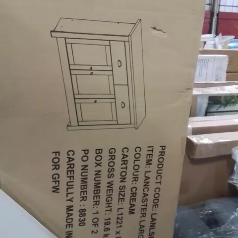 BOXED LORRETA LARGE SIDEBOARD (2BOXES)