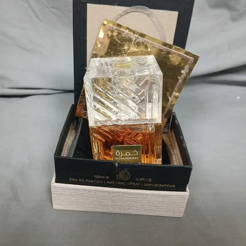 BOXED KHAMRAH LATTAFA EAU DE PARFUM 100ML
