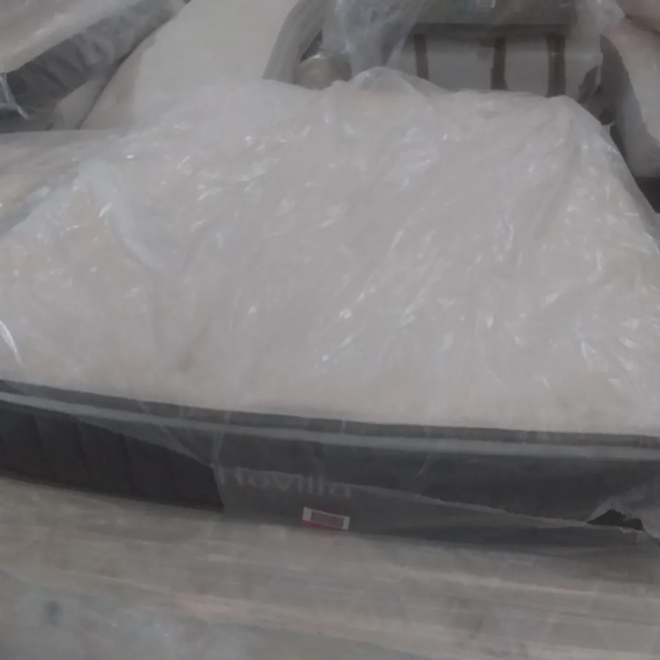 QUALITY BAGGED 7-ZONE ORTHO COOLING MEMORY FOAM 4'6" MATTRESS 