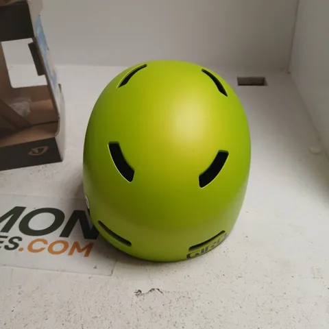 GIRO BICYCLE HELMET β LIME GREEN, XS