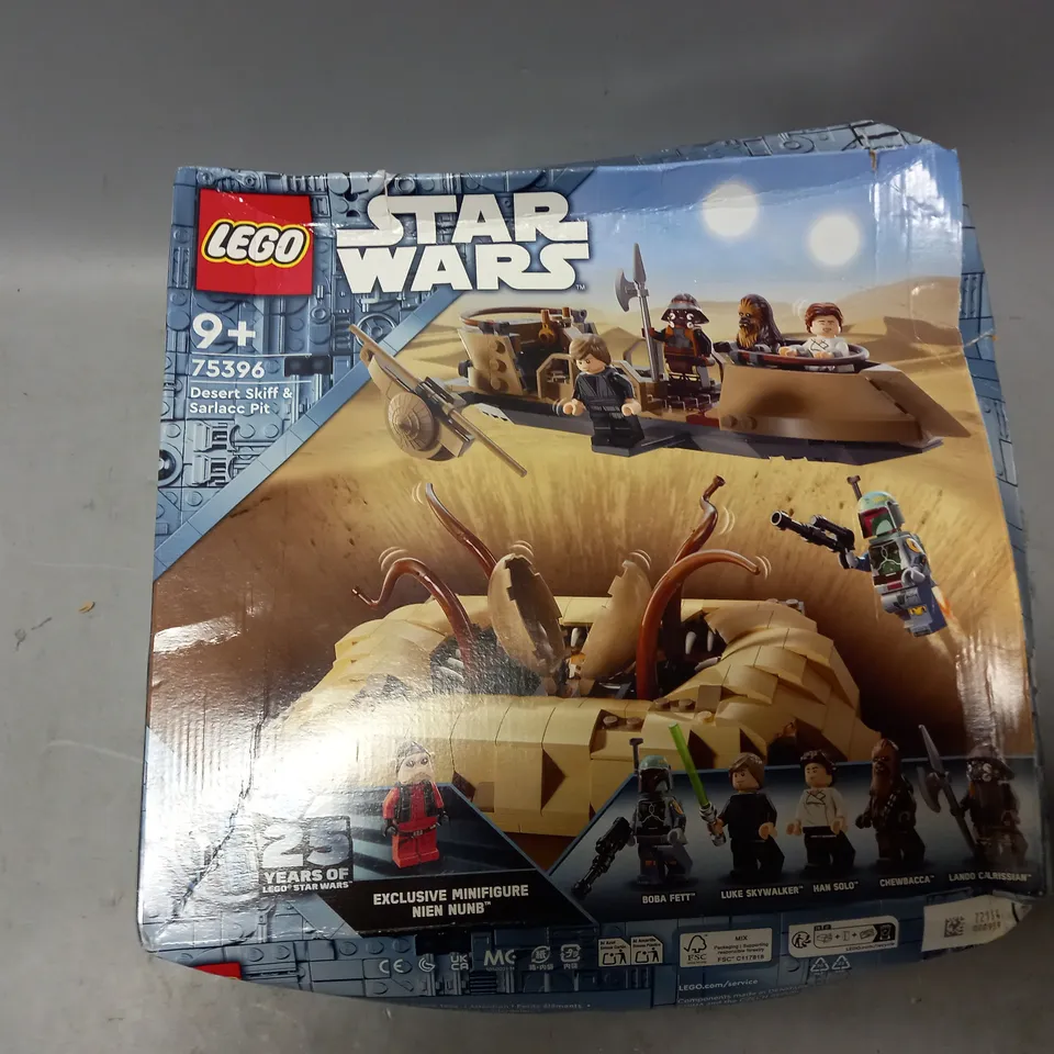 BOXED LEGO STAR WARS DESERT SKIFF & SARLACC PIT SET 75396 RRP £69.99