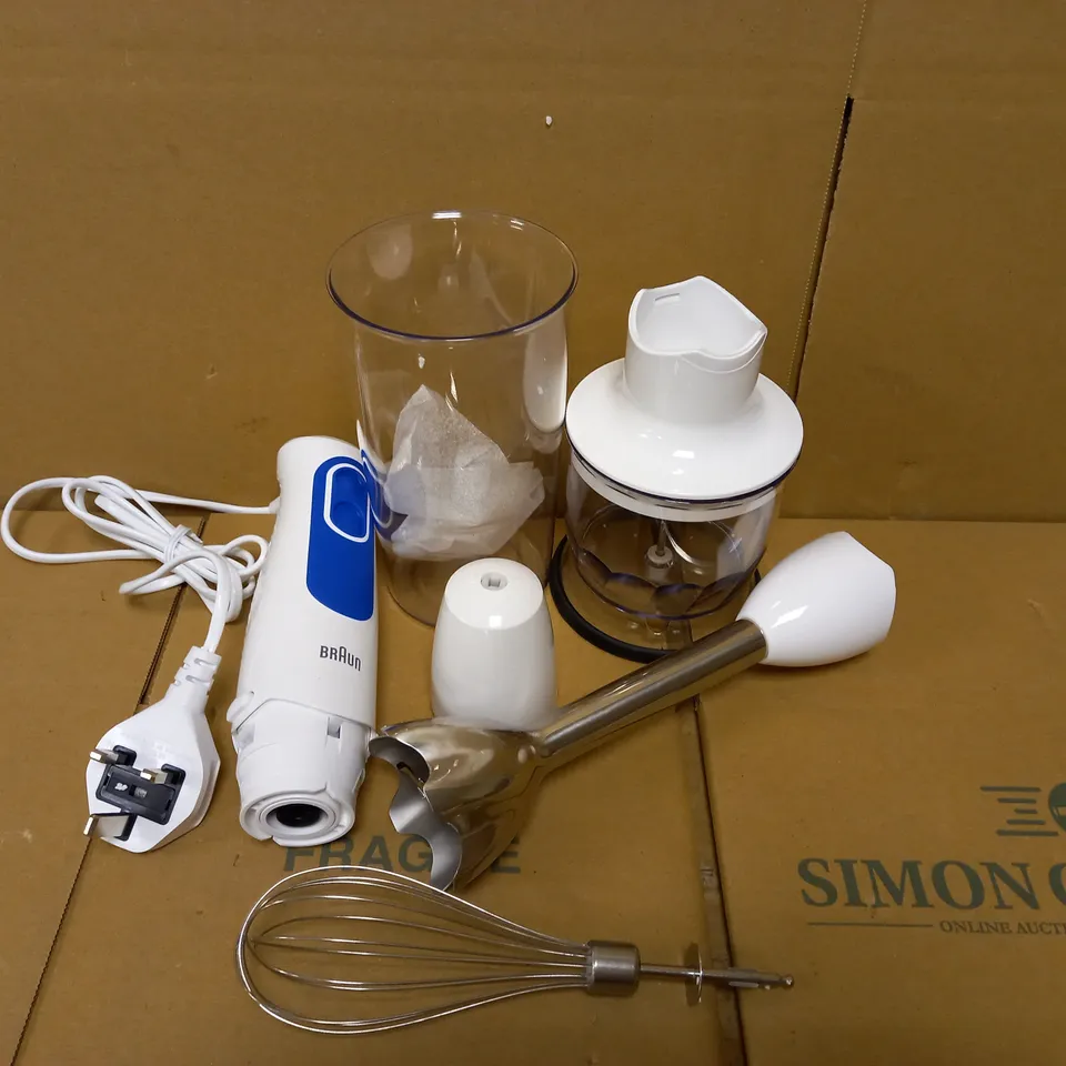 BRAUN MQ3025 SPAGHETTI HAND BLENDER 