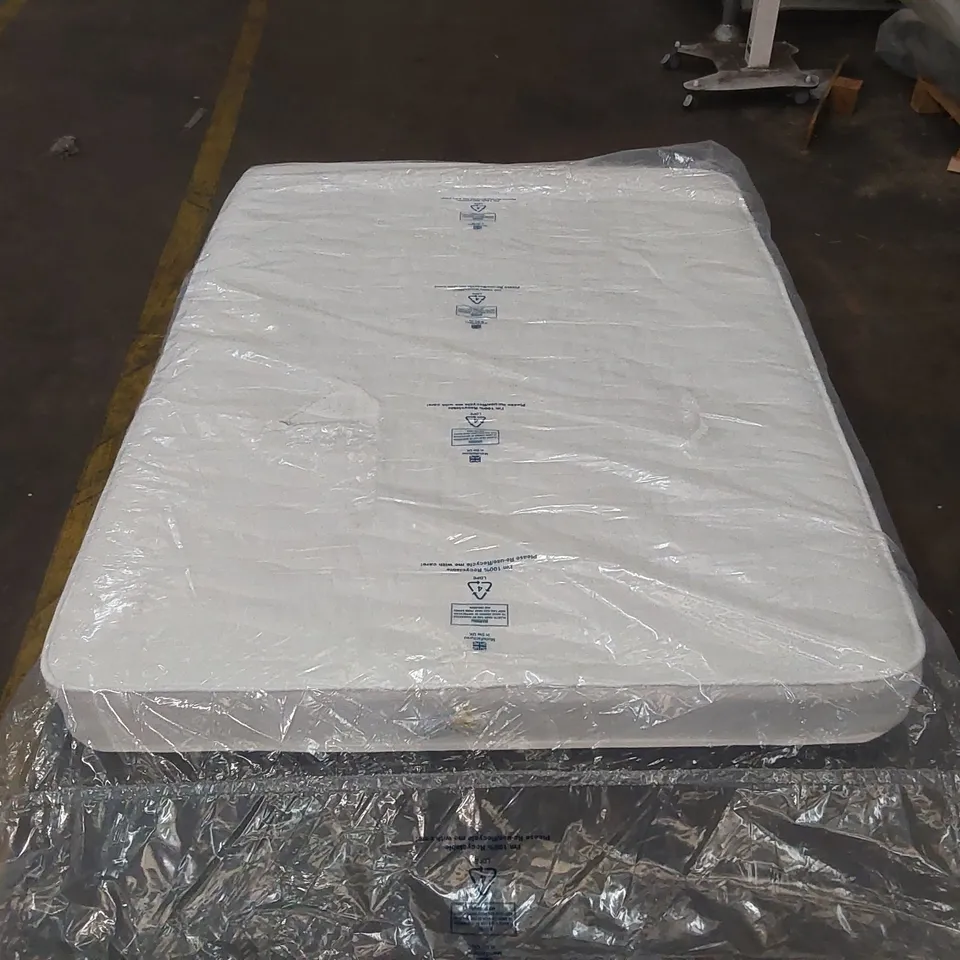 QUALITY BAGGED OVERLY SERENITY HYBRID COIL AND MEMORY FOAM MATTRESS - 150CM KING SIZE