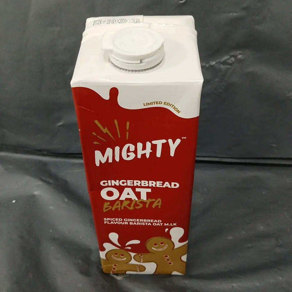 6 X MIGHTY GINGERBREAD OAT BARISTA MILK - 6 X 1L