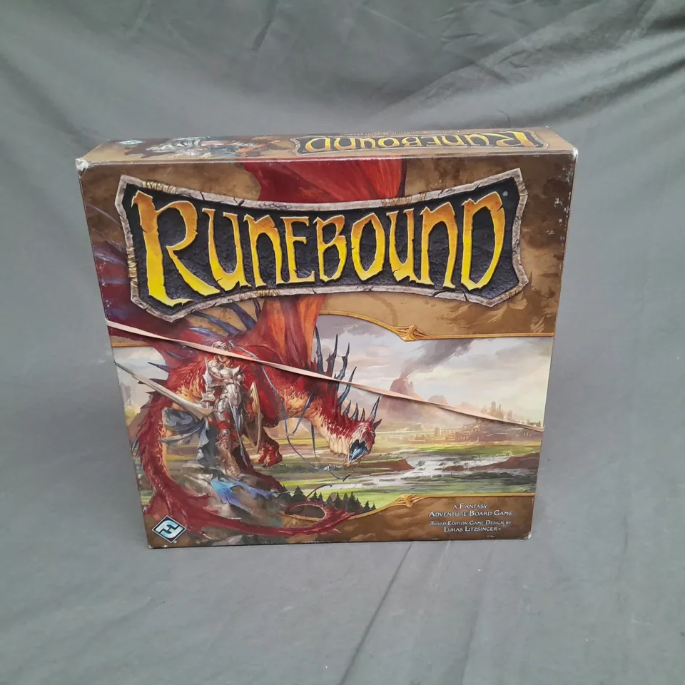 BOXED RUNEBOUND BOARD GAME