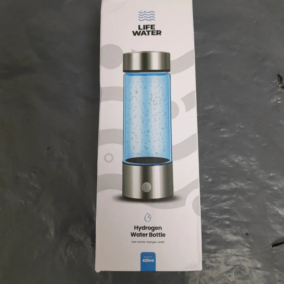 BOXED LIFE WATER HYDROGEN WATER BOTTLE