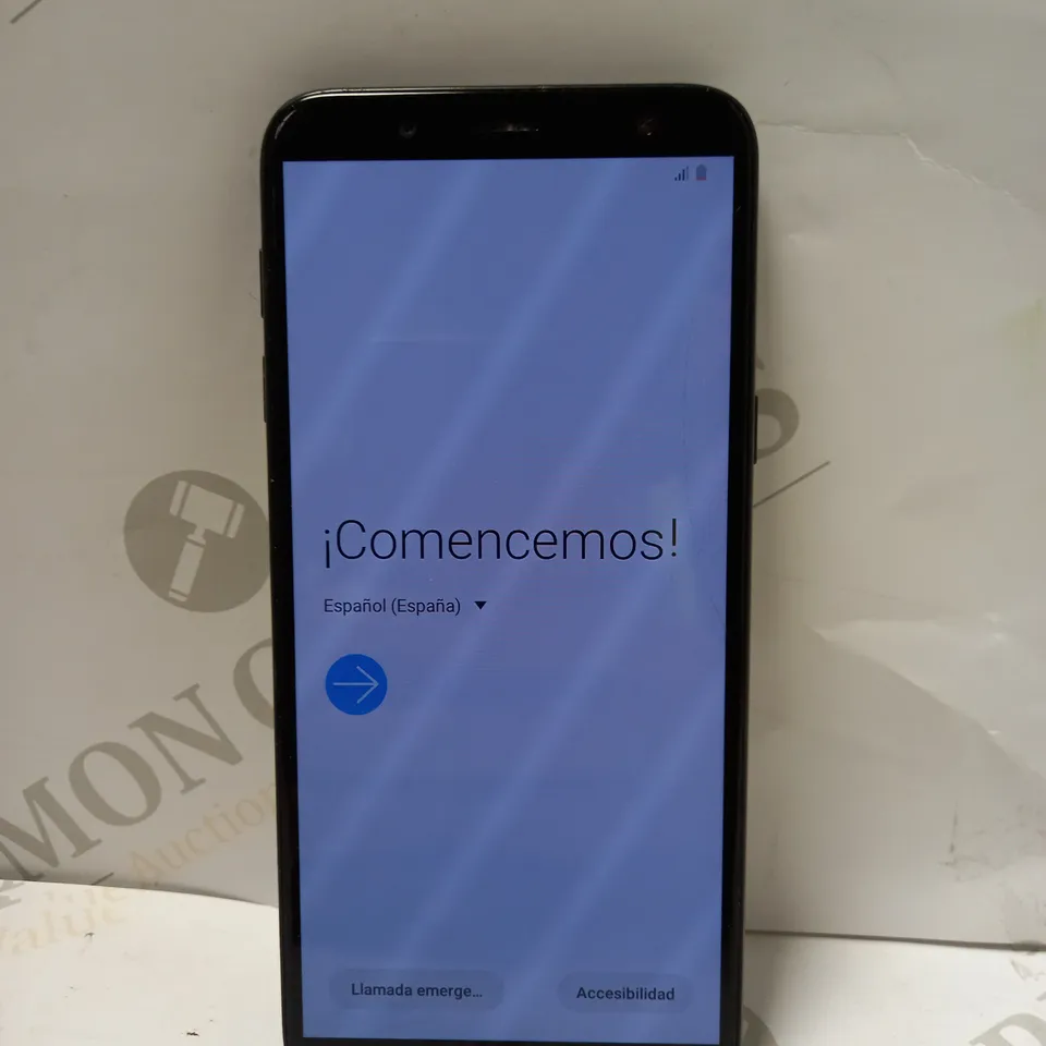 SAMSUNG GALAXY J6 MOBILE PHONE IN BLACK
