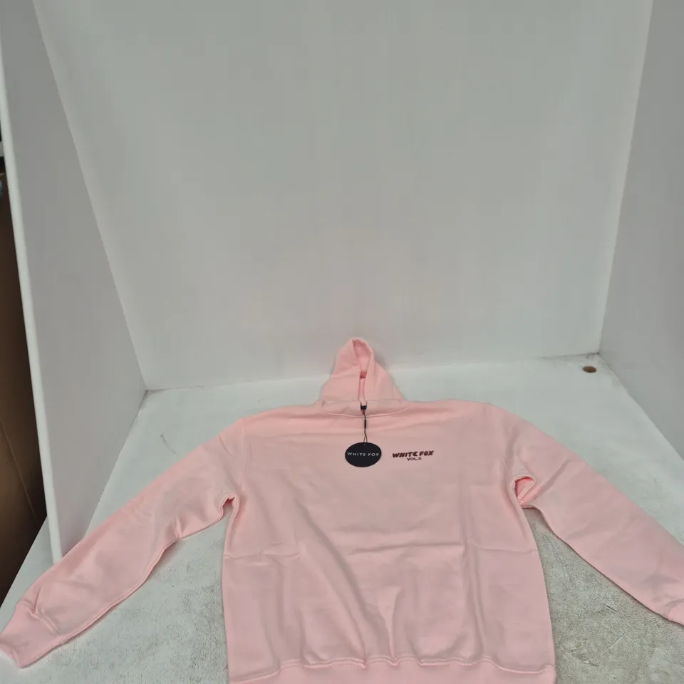 WHITE FOX PINK HOODIE VOL. 3 – WOMEN'S SIZE S/M
