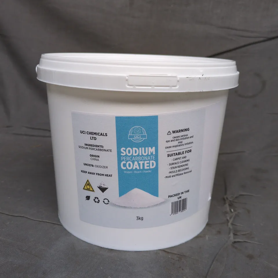 SODIUM PERCARBONATE COATED OXYGEN BLEACH POWDER – 3KG 