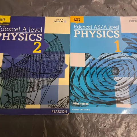 LOT OF 2 EDEXCEL A-LEVEL PHYSICS 1 & 2