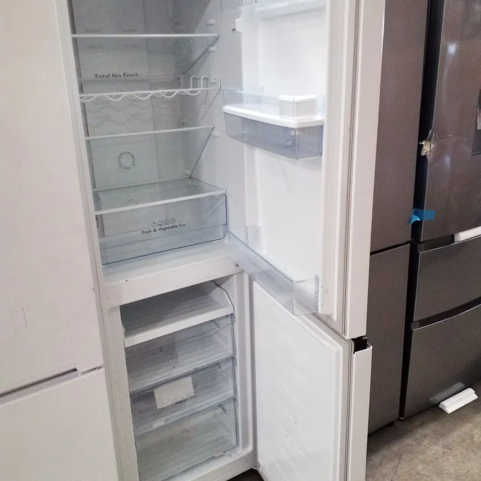 HISENSE FREESTANDING 5050 FRIDGE FREEZER WHITE - UNPROCESSED RAW RETURN