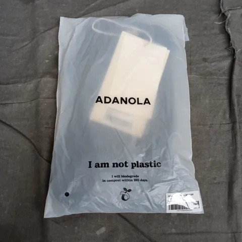 BAGGED ADANOLA ULTIMATE SQUARE NECK BRA - GRAPHITE GREY - SIZE M