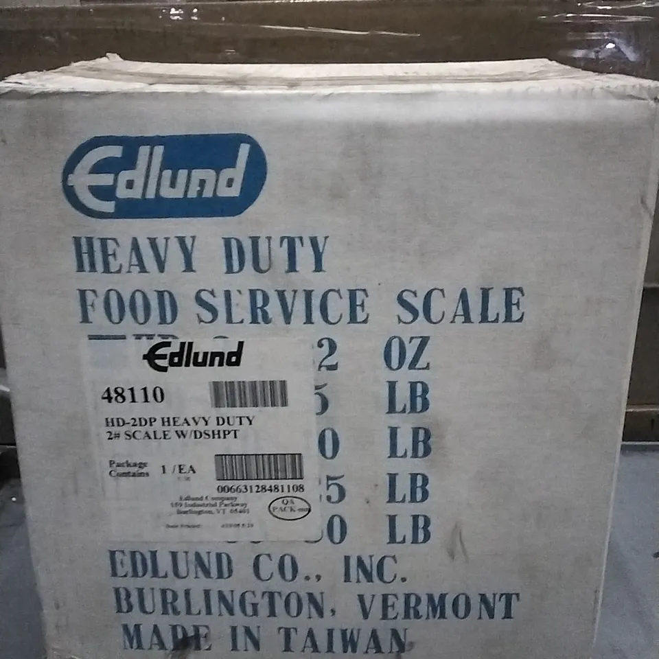 EDLUND HD-2DP HEZVY DUTY SCALE