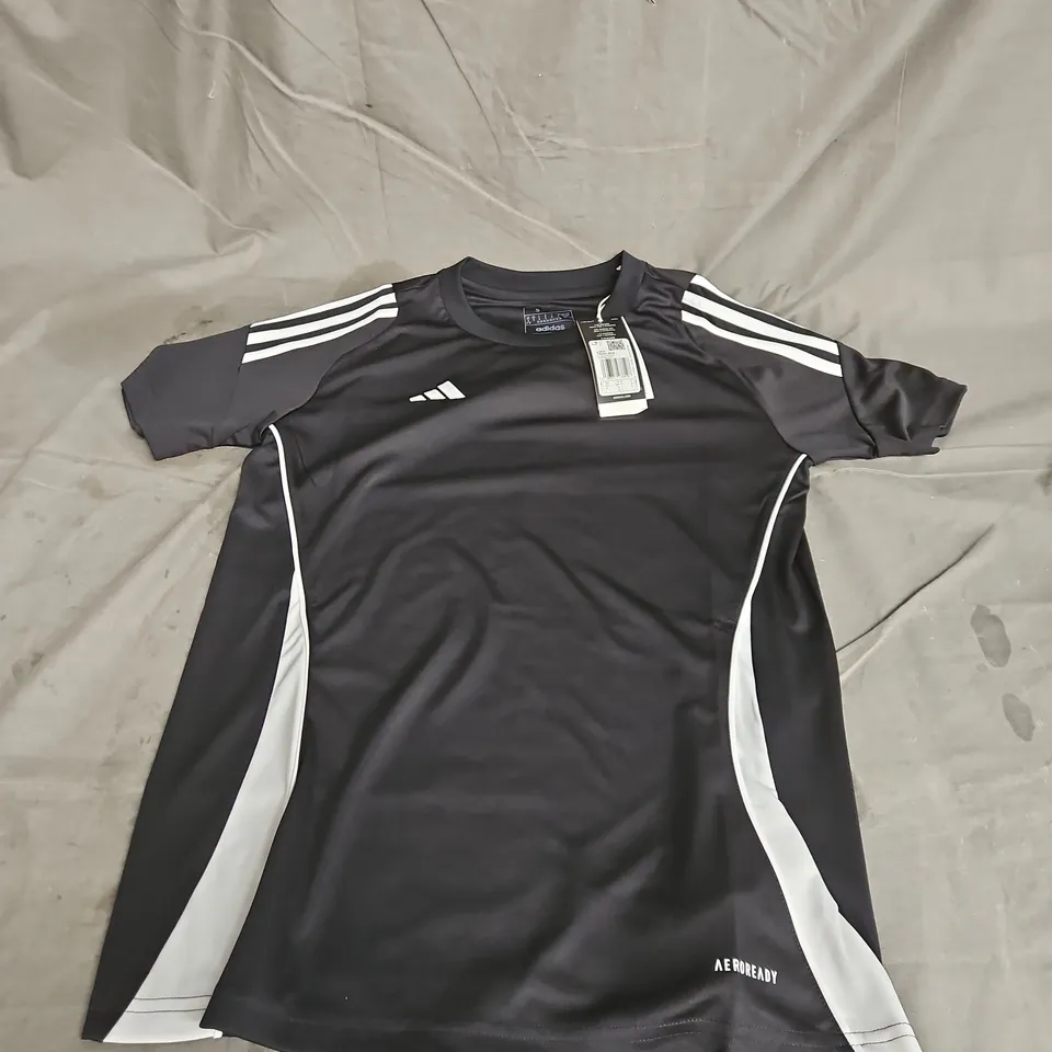 ADIDAS TIRO 24 JERSEY IN BLACK/WHITE SIZE S