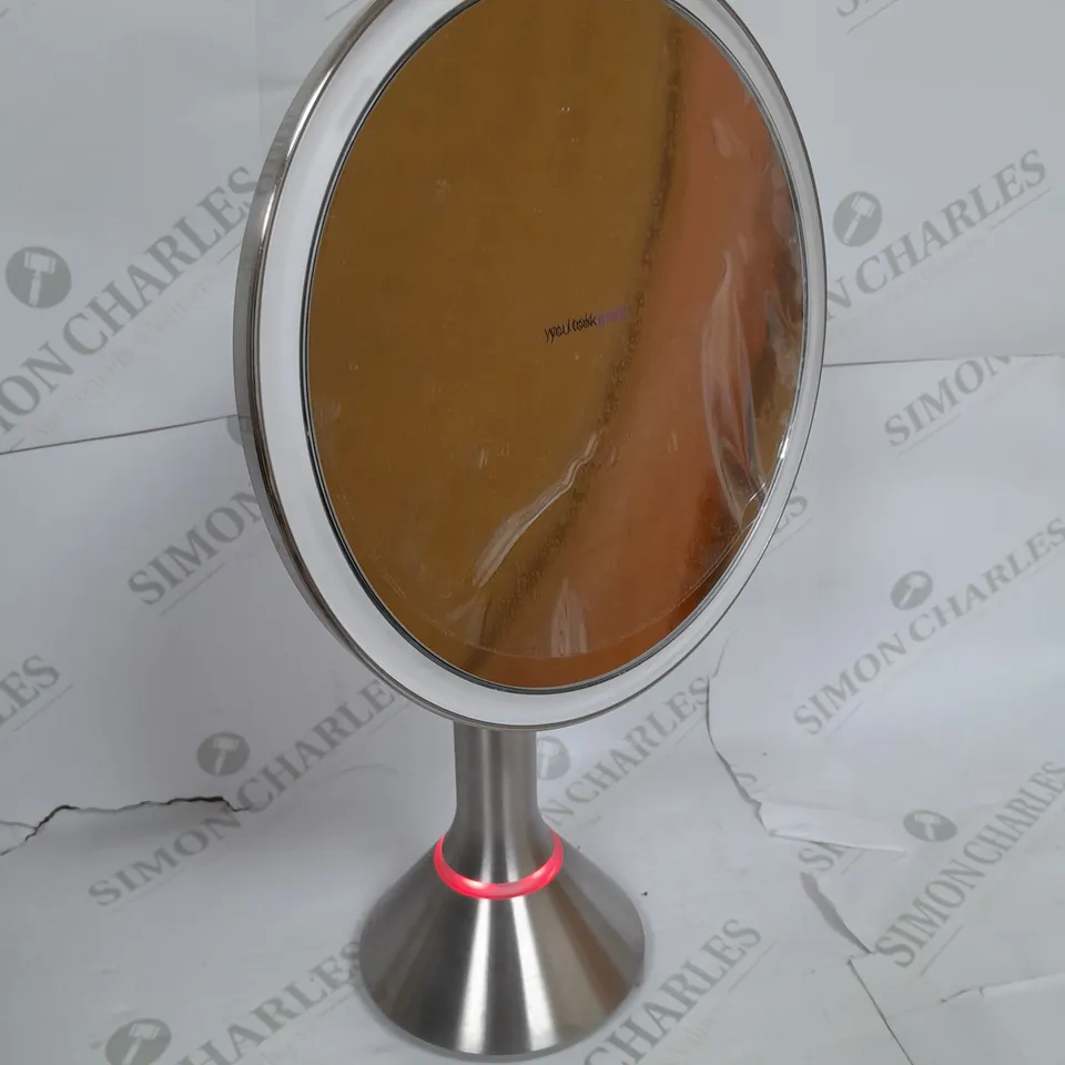 SIMPLEHUMAN 20CM SENSOR MIRROR WITH TOUCH-CONTROL BRIGHTNESS 10X MAG 