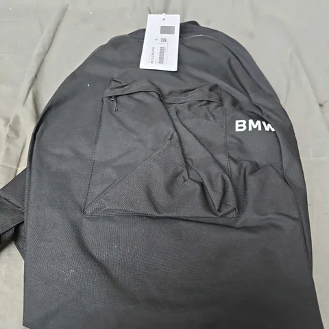 BMW BRANDED BACKPACK IN BLACK