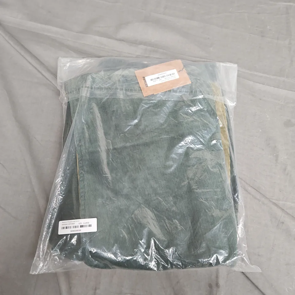 BAGGED PARLEZ STANFORD TROUSERS IN KELP GREEN - XL
