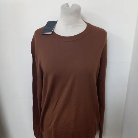 TOMMY HILFIGER KNITTED JUMPER SIZE L