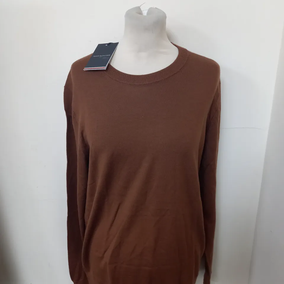 TOMMY HILFIGER KNITTED JUMPER SIZE L