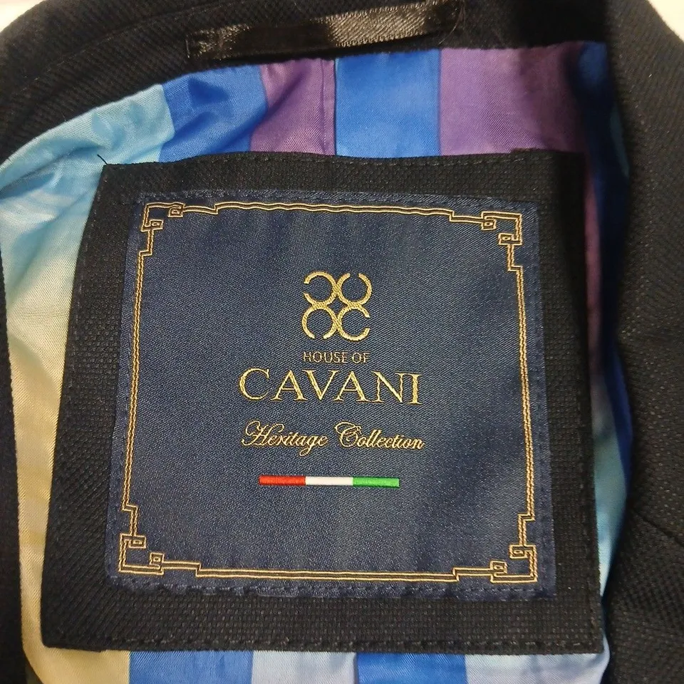 HOUSE OF CAVANI HERITAGE COLLECTION MEN'S NAVY BLAZER UK 46R (EU 56R)