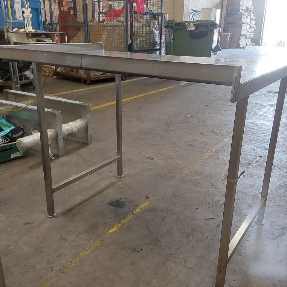 COMMERCIAL STAINLESS STEEL KITCHEN PREP TABLE PART