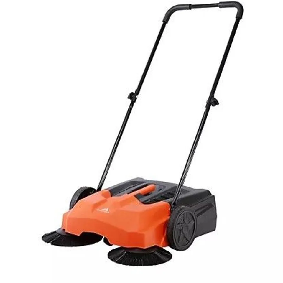 YARD FORCE HAND PUSH SWEEPER WITH 65CM SWEEPING WIDTH