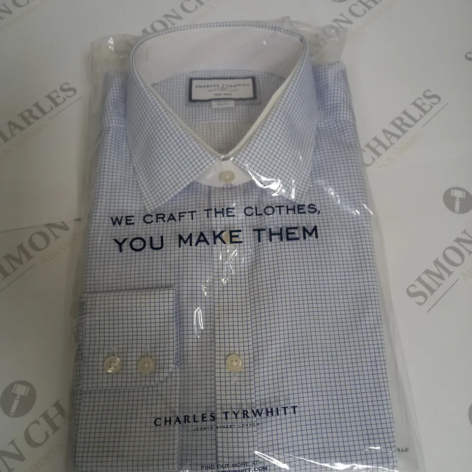 BAGGED CHARLES TYRWHITT SLIM FIT SHIRT SIZE UNSPECIFIED