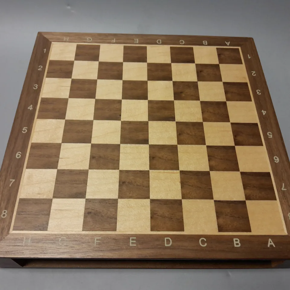 BOXED GOKI WOODEN CHESS SET