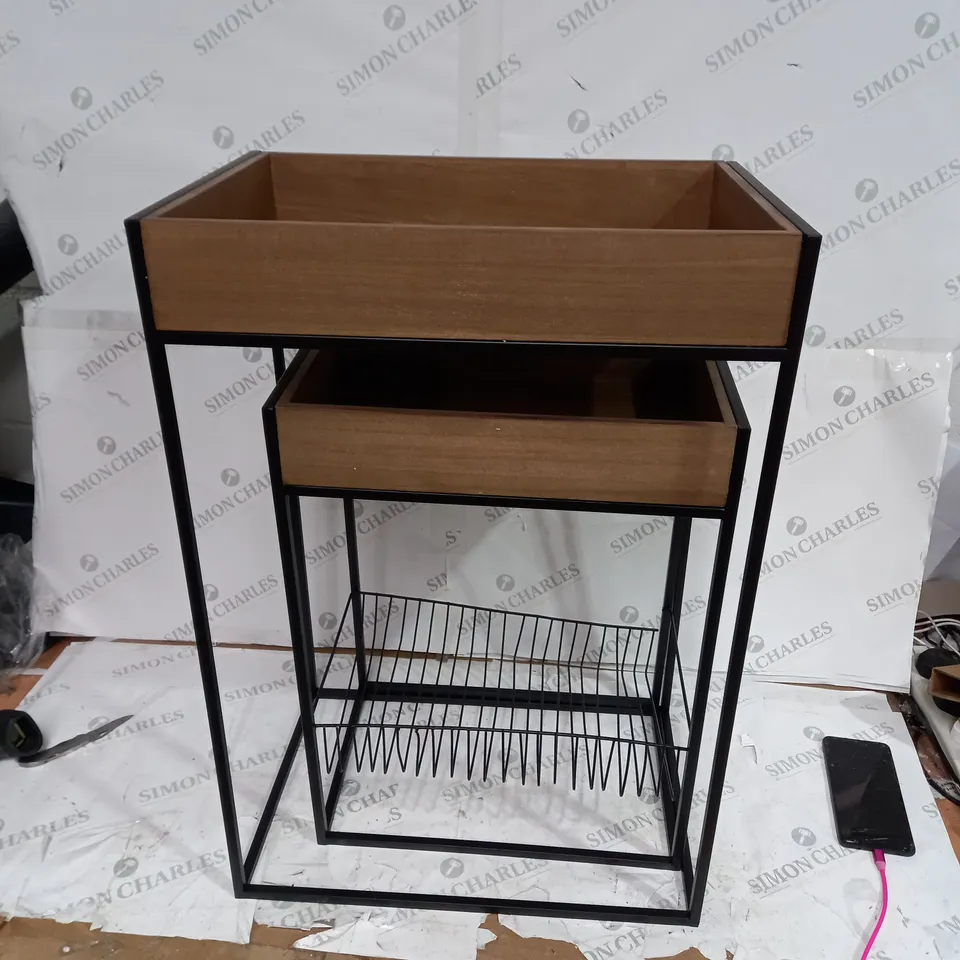 Outlet My Home Stories Nesting Side Tables with Storage