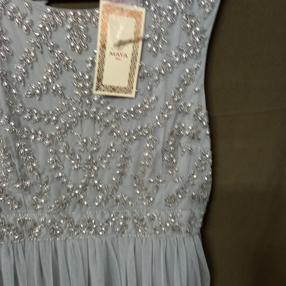 MAYA DELUXE EMBELLISHED OCCASIONAL DRESS - 16