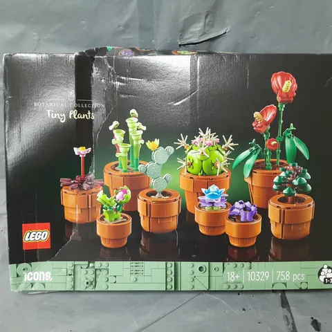 BOXED LEGO ICONS BOTANICALS TINY PLANTS 10329