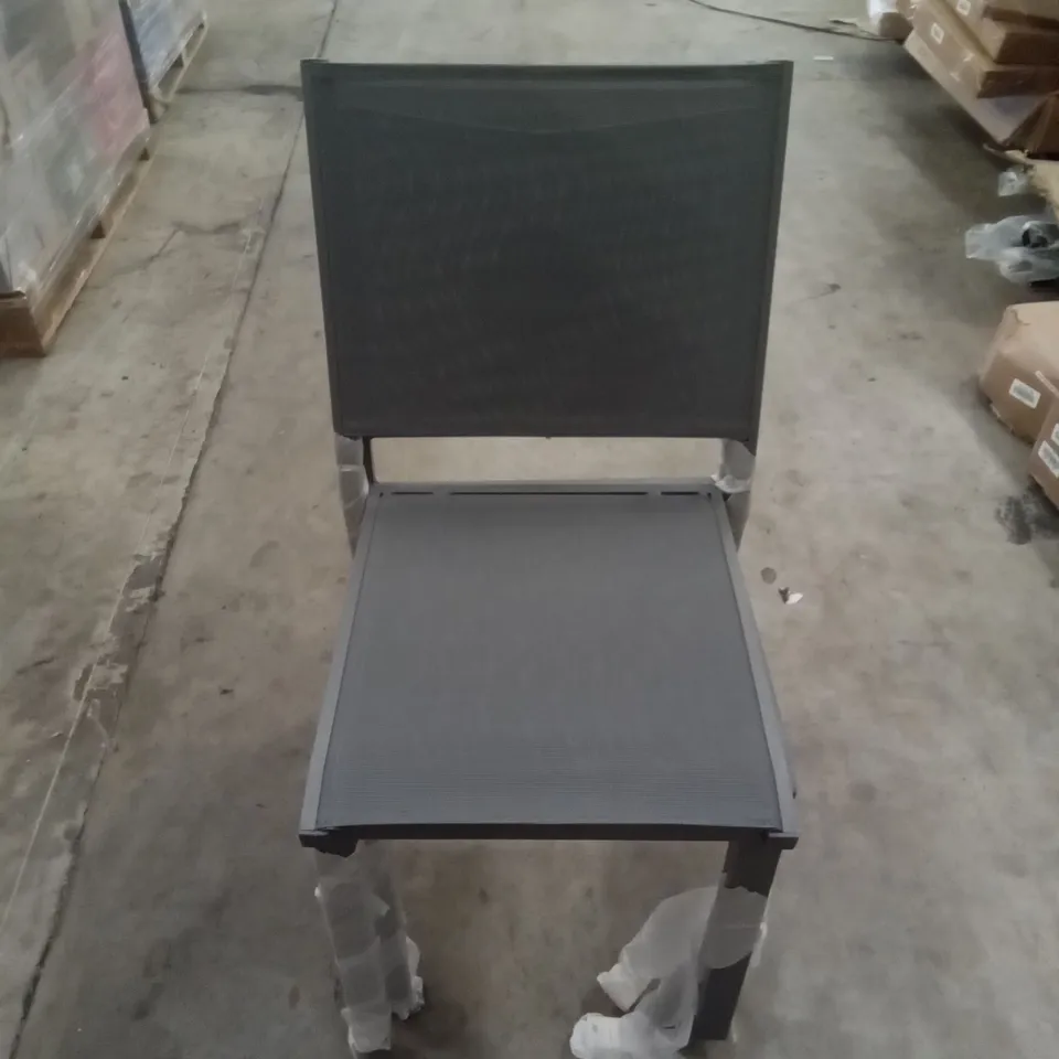 GOODHOME MOOREA ALUMINIUM CHAIR - GREY