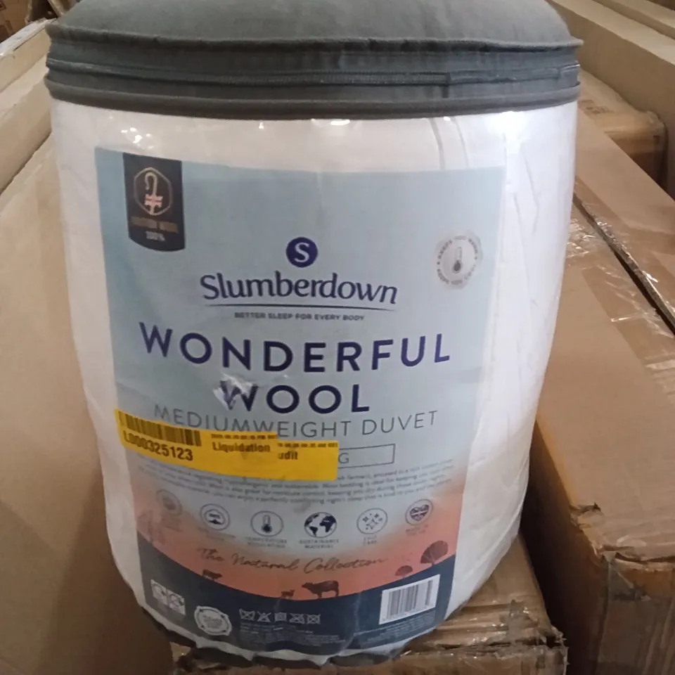 SLUMBERDOWN WONDERFUL WOOL MEDIUM LIGHTWEIGHT DUVET