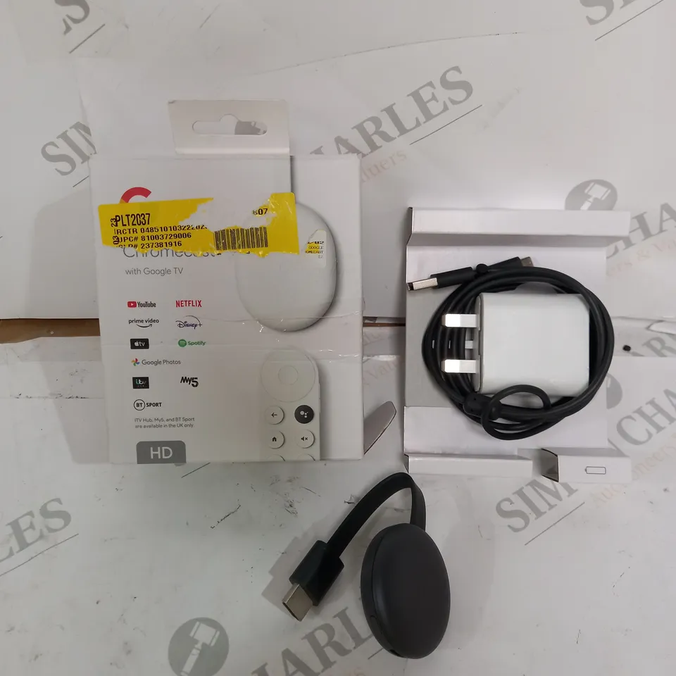 GOOGLE CHROMECAST DEVICE FOR TV